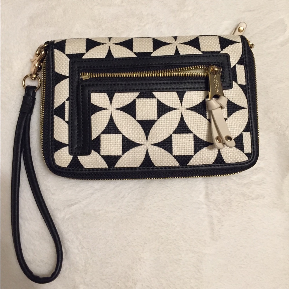 Spartina phone holder and wallet or wristlet